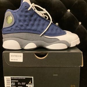 Jordan 13 Navy/University Blue